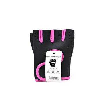 GODLINESS FINERY Fingerless Fitness Gloves Blackpink