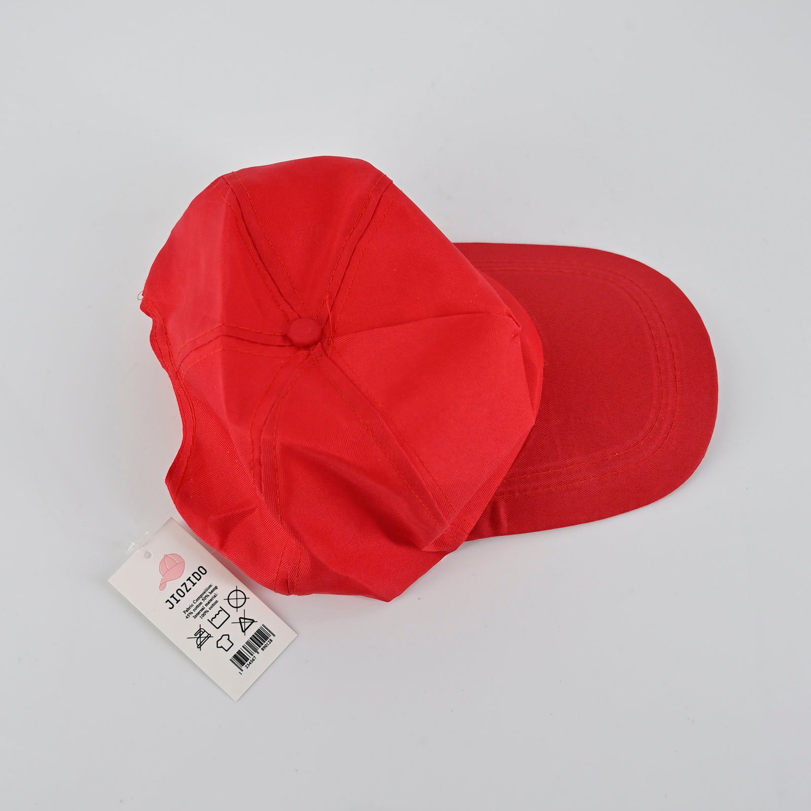 JIOZIDO Red Baseball Cap for Adult