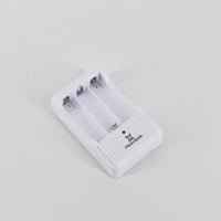 Magxbar 3 Slots Battery Chargers in White