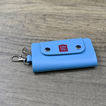 MINI SO Keycases Leather Keychain Holder Pouch