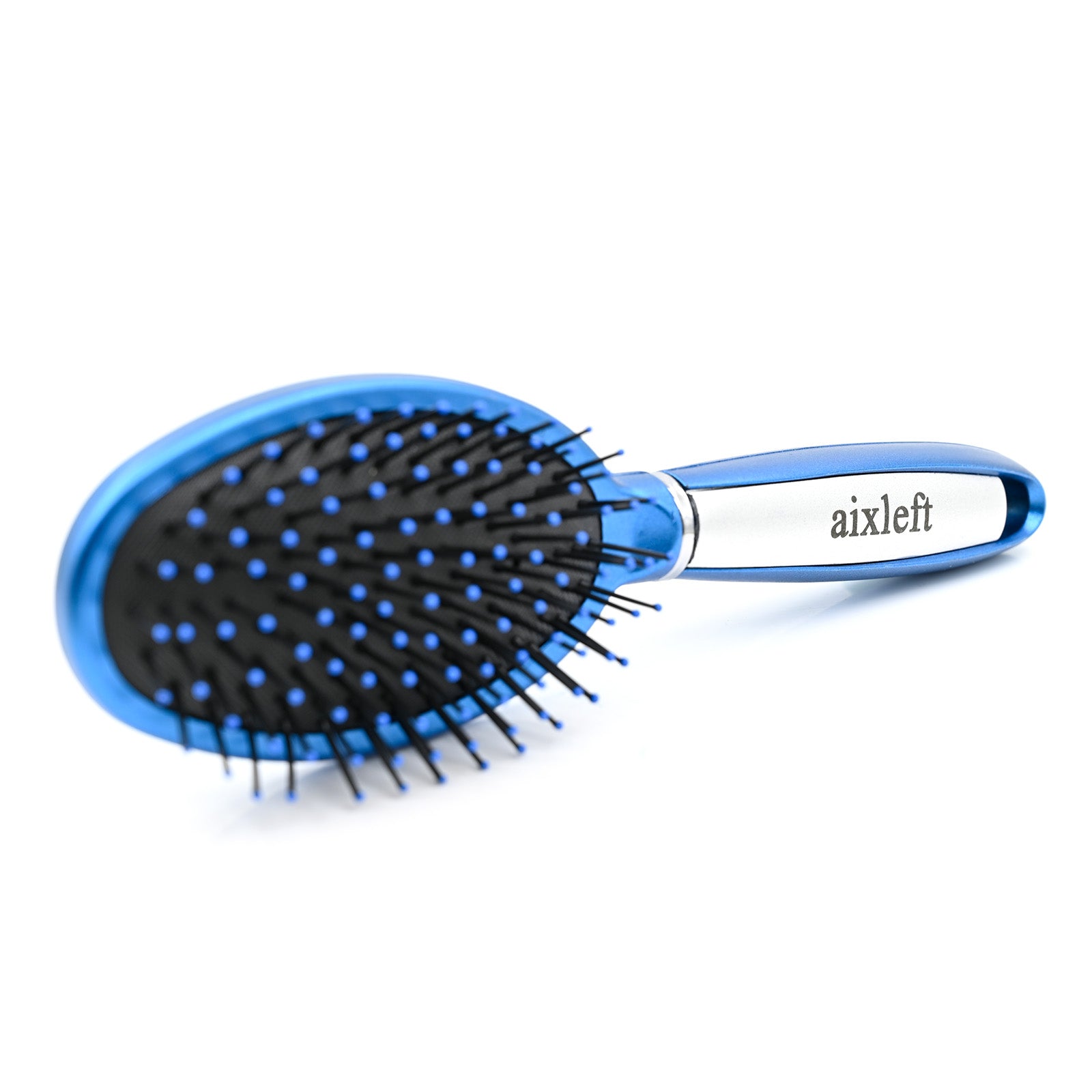 aixleft™ Paddle Brush with Soft Ball Tip Nylon Bristle & Air Cushion Plastic Comb