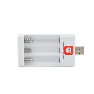 SW Chargers for electric batteries 3 Slots USB Fast Charging AAA Battery Charger