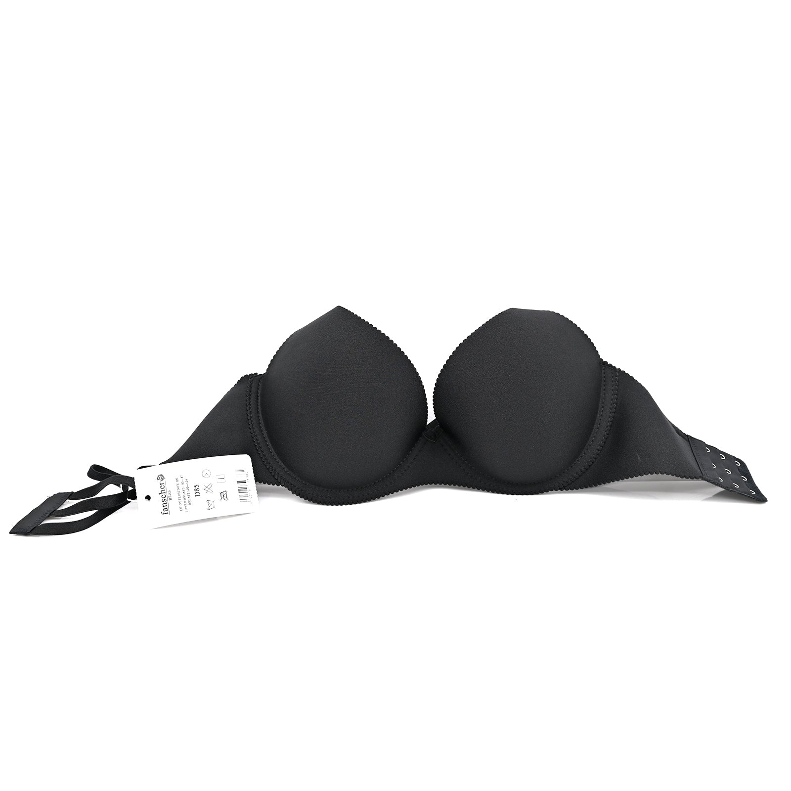 Fanscher Women Lingerie Bra in Black-34C