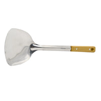 HAIDAOFOF Pot Spatula for Wok Stainless Steel Wok