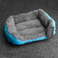 Dongara Pet Kennel for Household Cats, Dogs in Blue