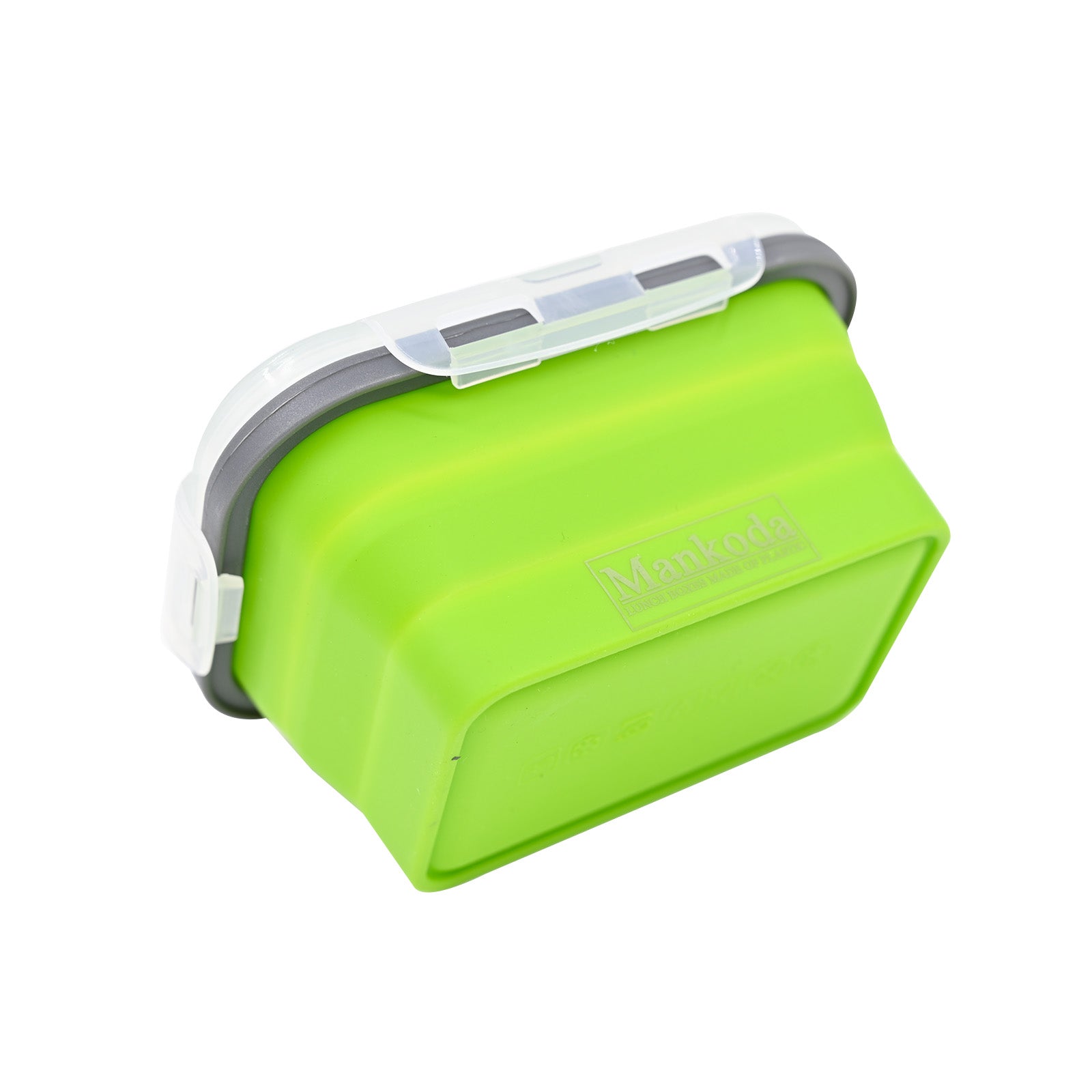 Mankoda Lunch Box Plastic in Green