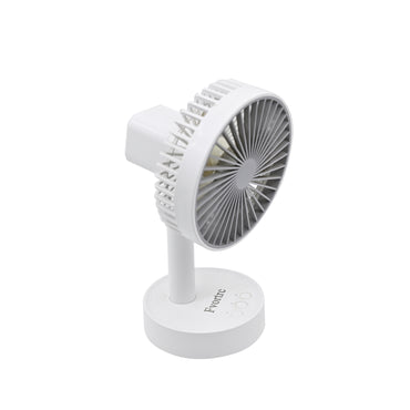 Fvortrc USB Mini Desk Fan White