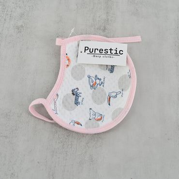 Purestic Burp Cloths Baby Bib Safe and Comfortable