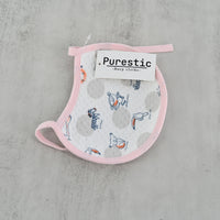 Purestic Burp Cloths Baby Bib Safe and Comfortable