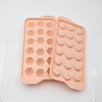 Bossilicone Ice Cube Molds Ice Cube Tray in Pink