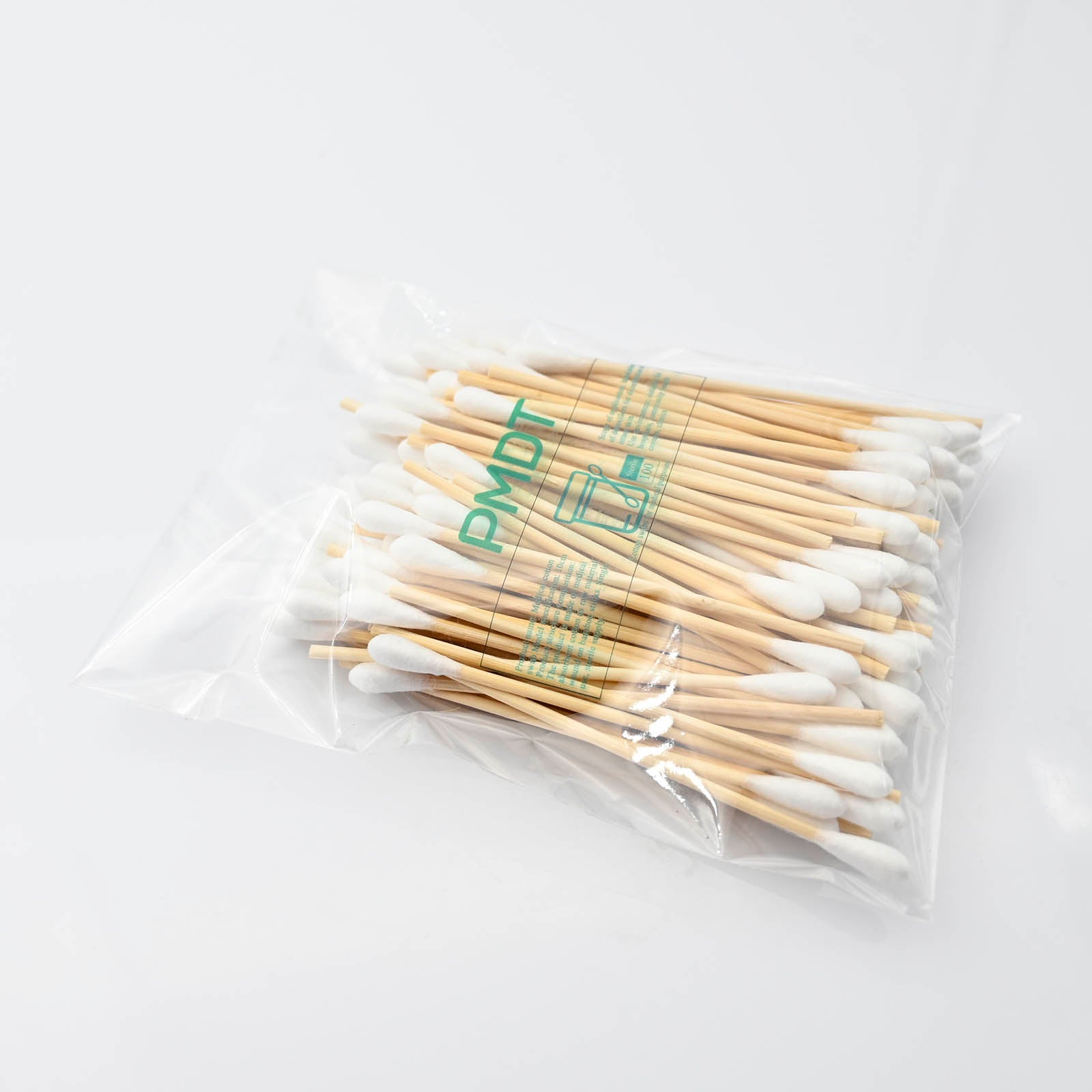 PMDT 100PCS Disposable Cotton Swabs for Medical Care