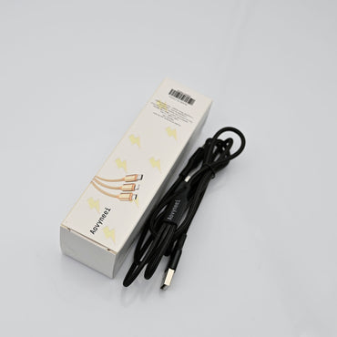 Aovyneei 4.3 feet Data Cables in Black