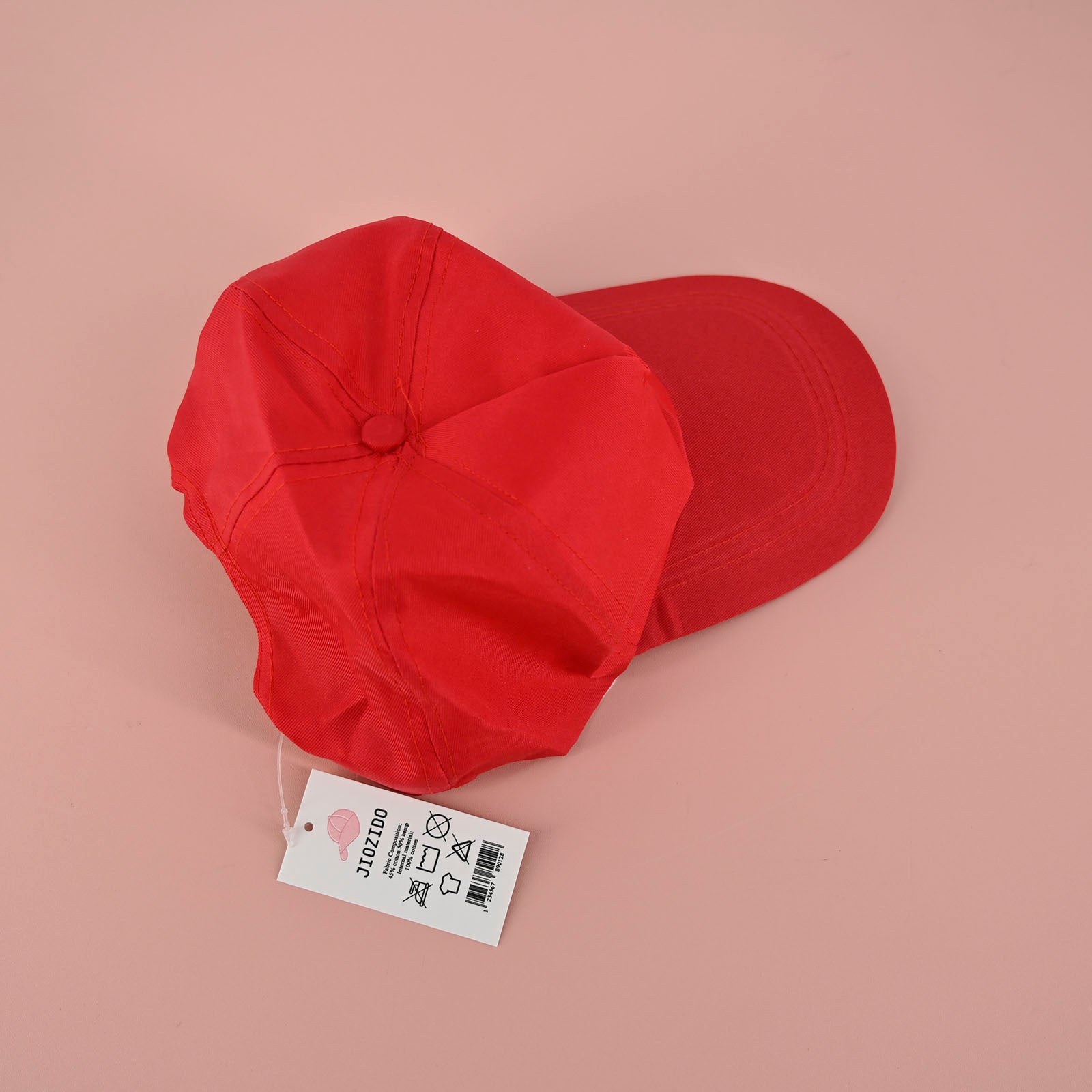 JIOZIDO Red Baseball Cap for Adult