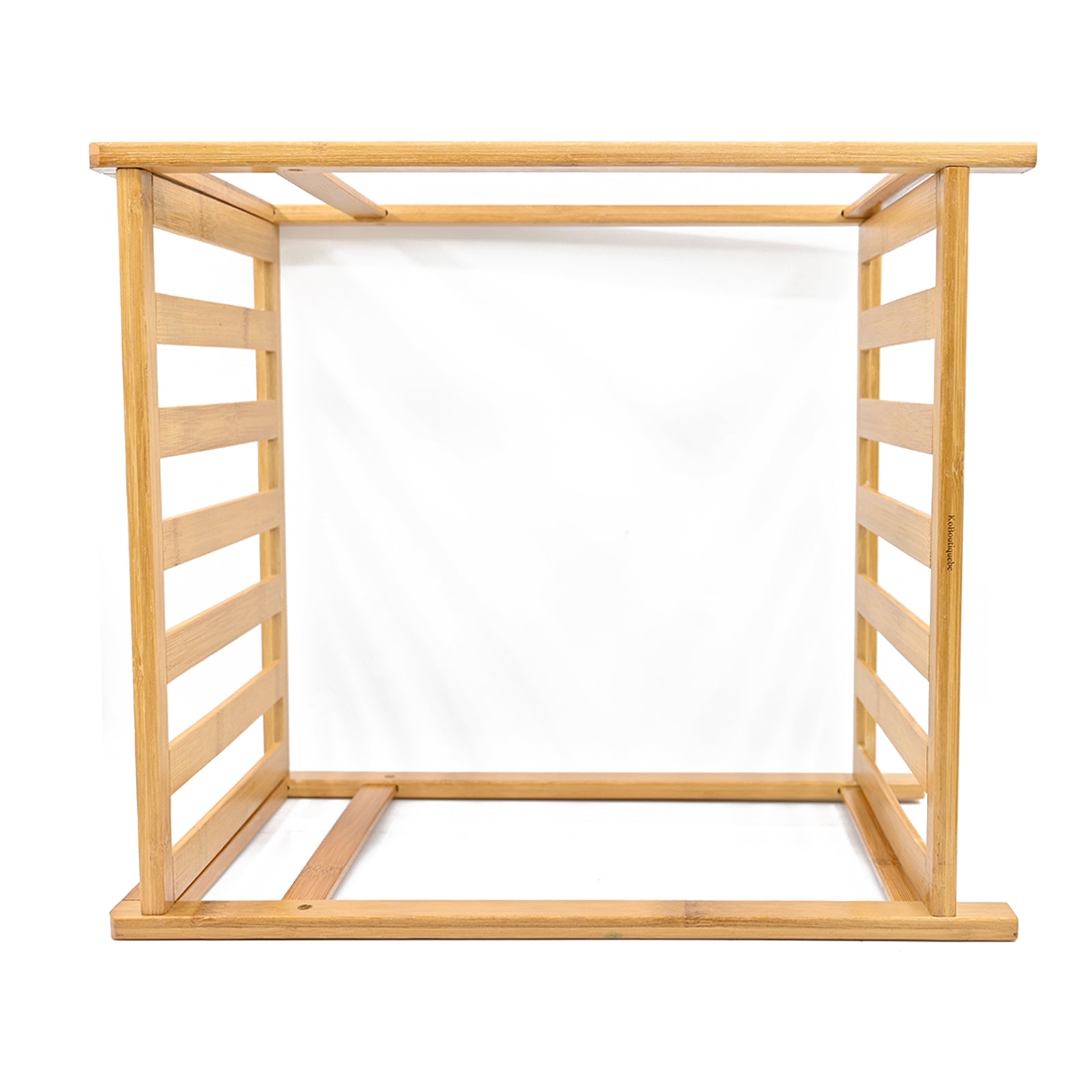 KoBoutiquebe Wood Ladder Storage Shelf Organizer Plant Flower Stand Rack