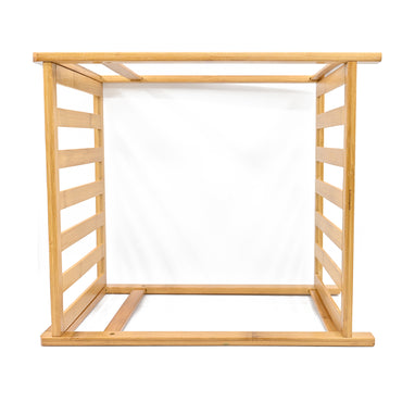 KoBoutiquebe Wood Ladder Storage Shelf Organizer Plant Flower Stand Rack