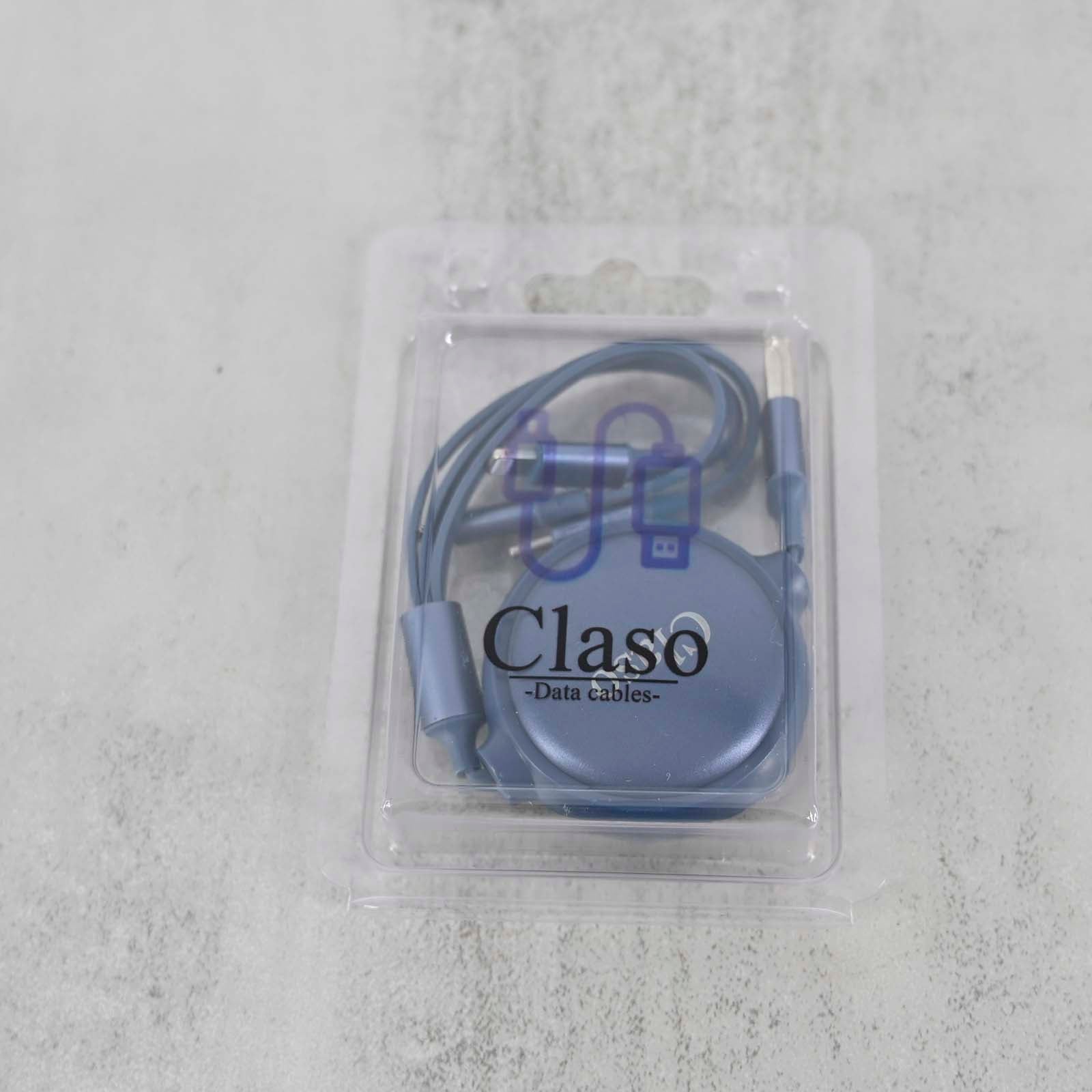 Claso Multi USB Charging Cable-Type-C, Micro USB, Lighting