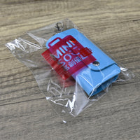 MINI SO Keycases Leather Keychain Holder Pouch