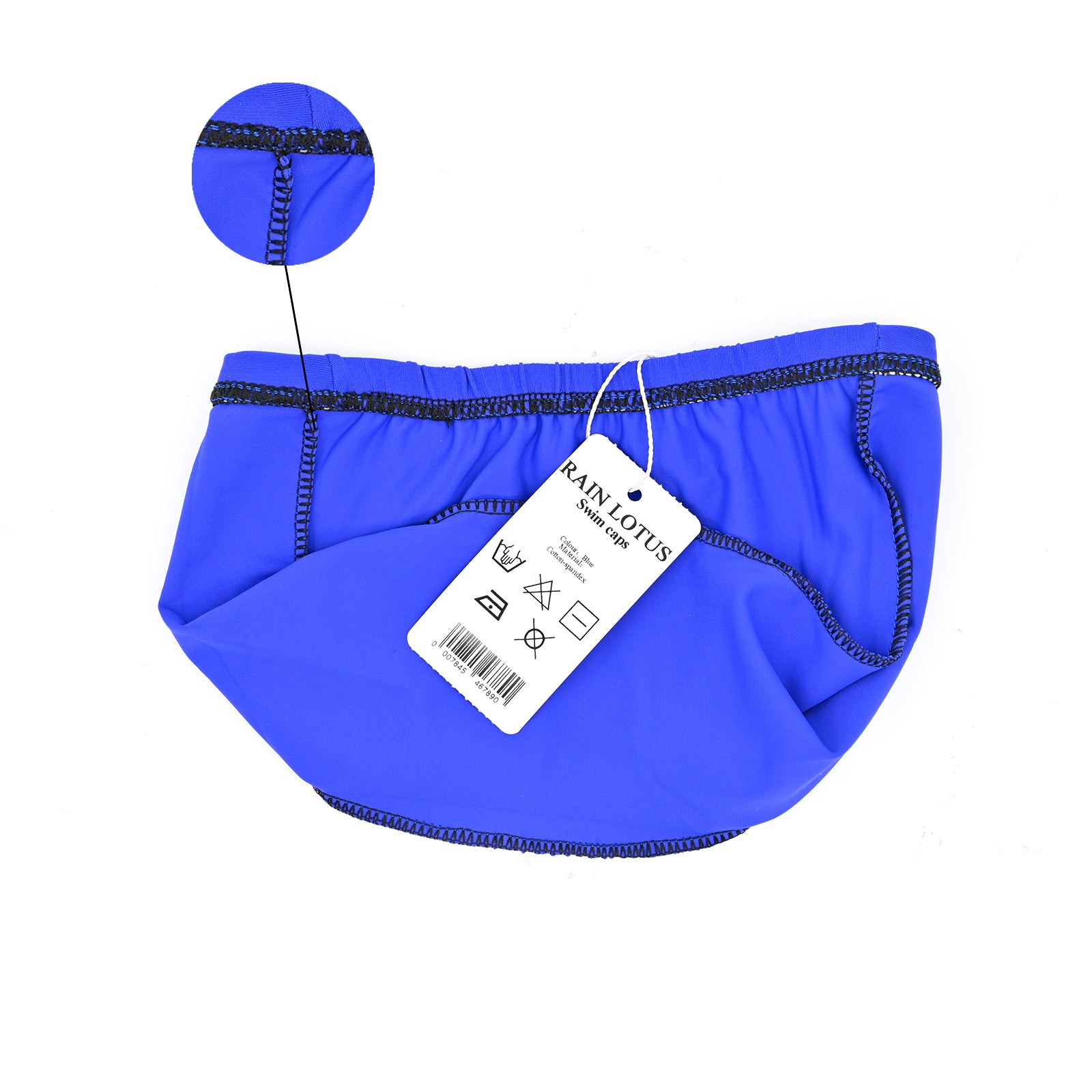 RAIN LOTUS Swim caps Blue