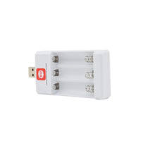 SW Chargers for electric batteries 3 Slots USB Fast Charging AAA Battery Charger