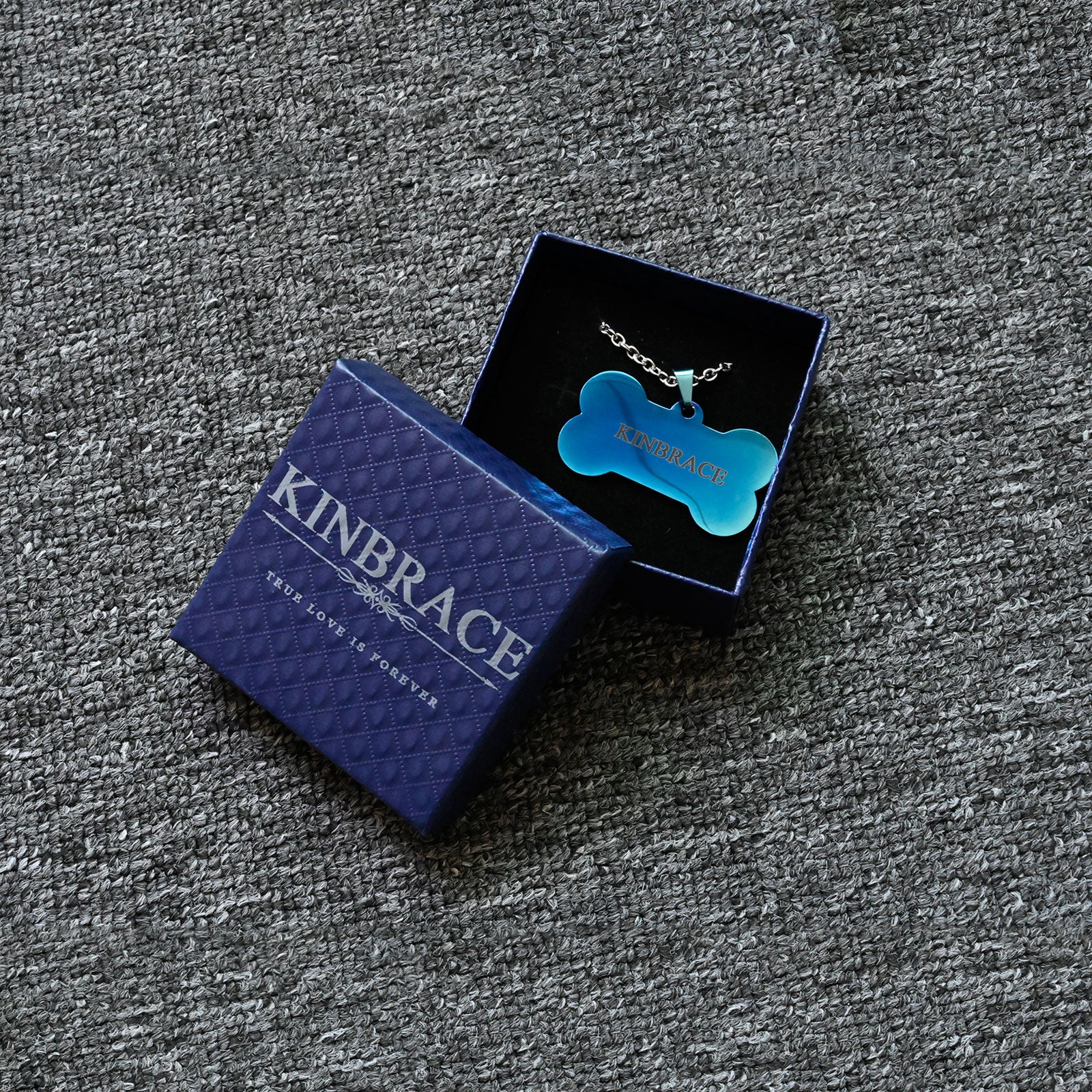 Kinbrace  Pendant Necklace  Blue