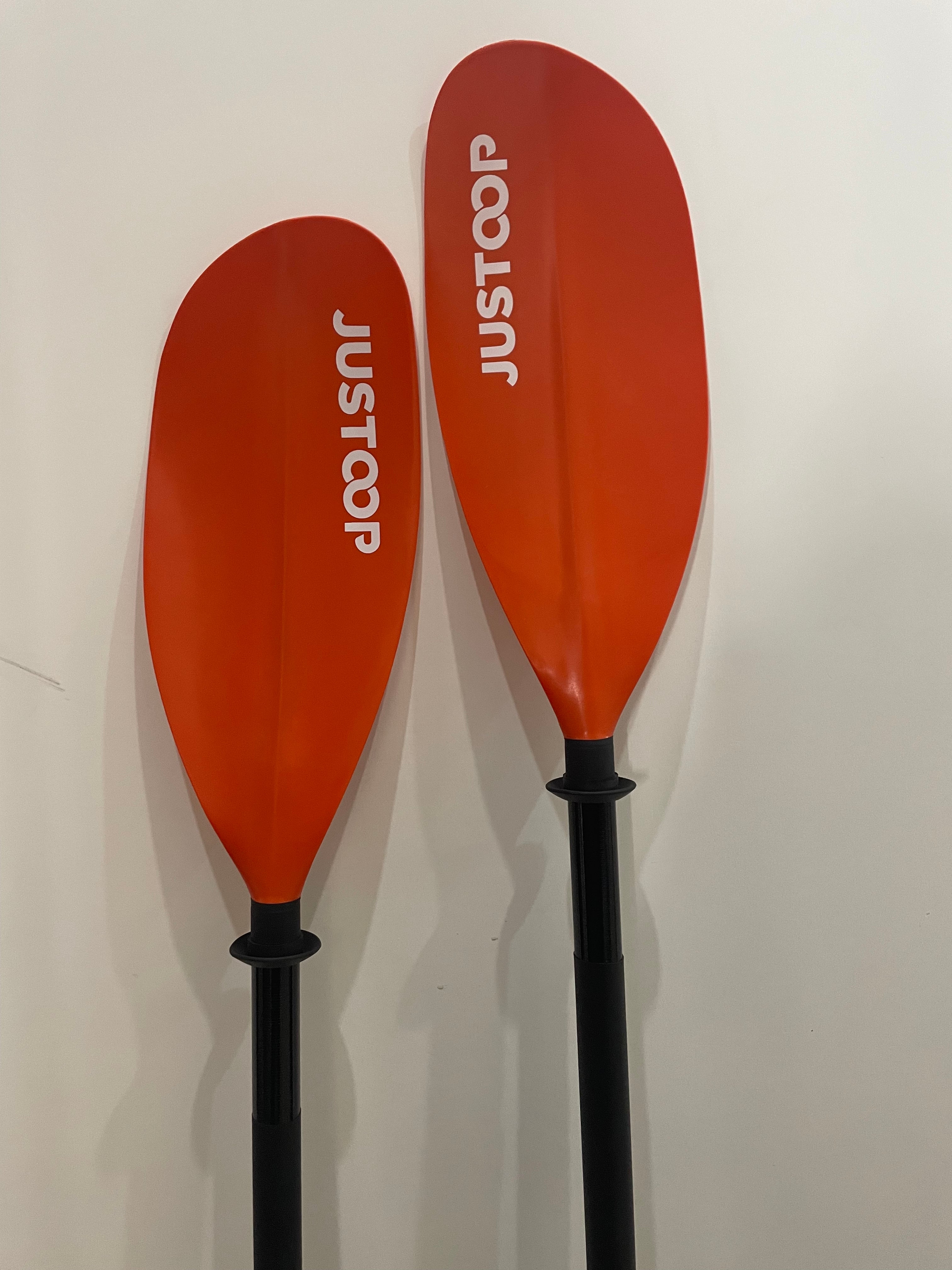 JUSTOOP Kayak Paddles Adjustable 230-250 cm -Floating Kayaking Oars