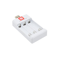 SW Chargers for electric batteries 3 Slots USB Fast Charging AAA Battery Charger