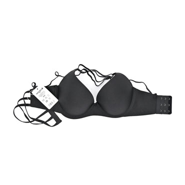 Fanscher Women Lingerie Bra in Black-34C