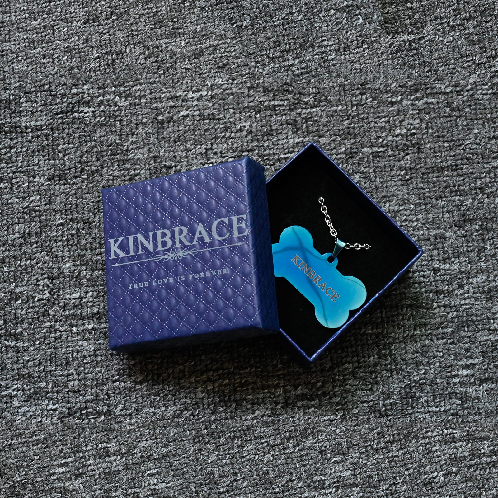 Kinbrace  Pendant Necklace  Blue