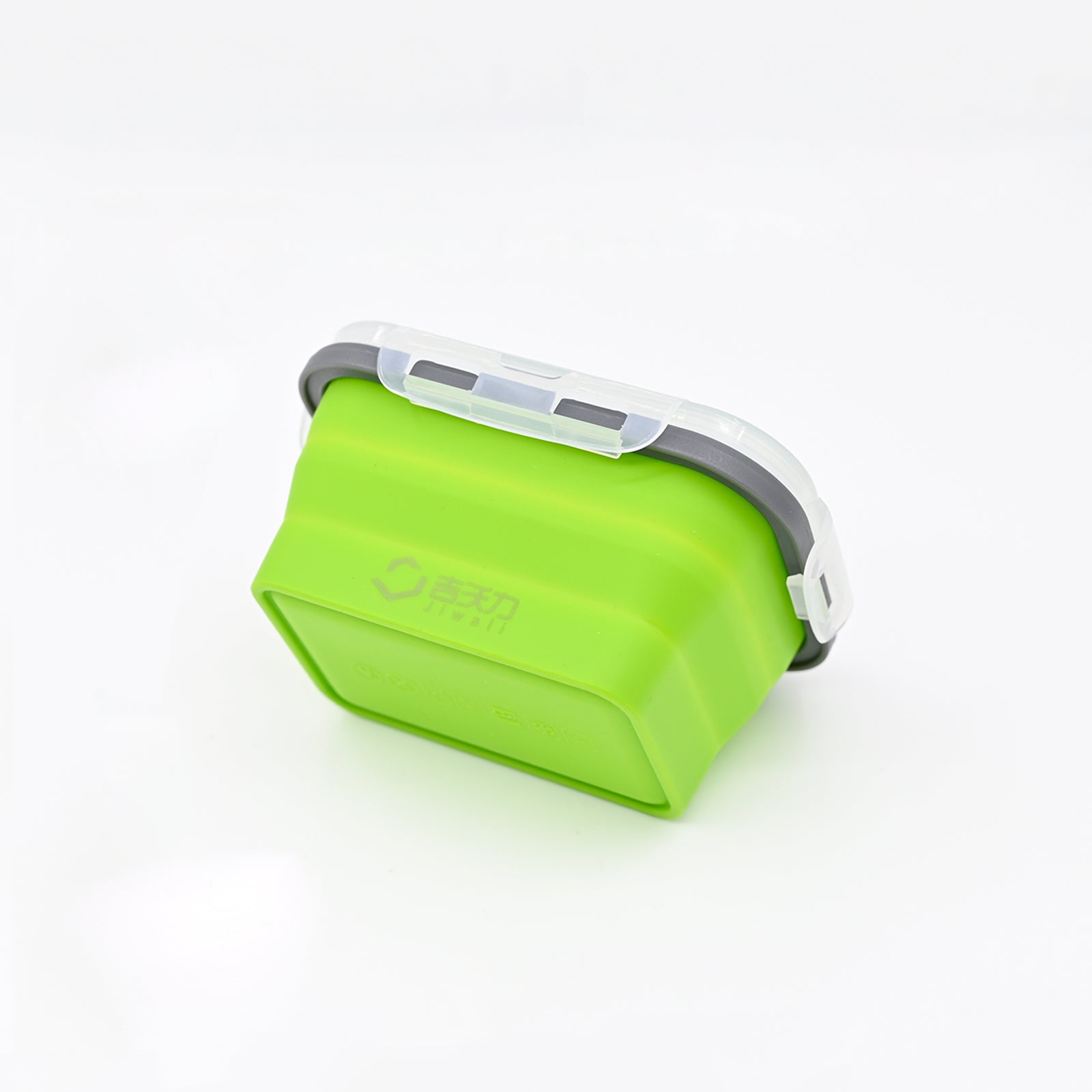 JIWALI Lunch Box Plastic in Green