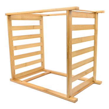 KoBoutiquebe Wood Ladder Storage Shelf Organizer Plant Flower Stand Rack