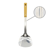 HAIDAOFOF Pot Spatula for Wok Stainless Steel Wok