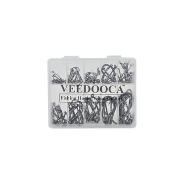 VEEDOOCA Fish Hooks Portable Plastic Box