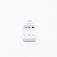 POWERHOME 3 Slots USB Fast Charging AAA Battery Charger
