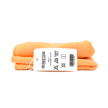 Homythe Bathroom Towels Orange