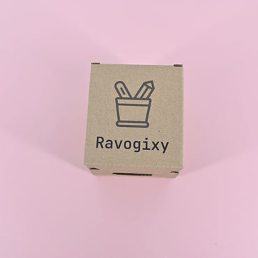 Ravogixy Pen Holder for Desk Milky White