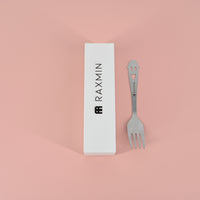 RR RAXMIN Food-Grade Stainless Steel Cutlery Forks, Mirror Polished 7.6"