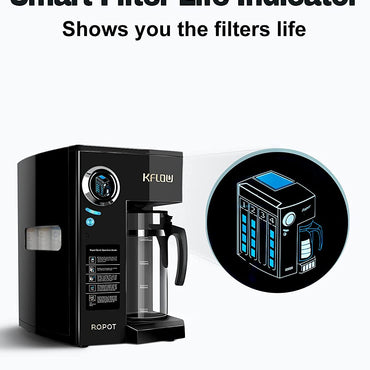 KFLOW Countertop Reverse Osmosis System RO Water Filter Reverse