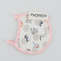 Purestic Burp Cloths Baby Bib Safe and Comfortable