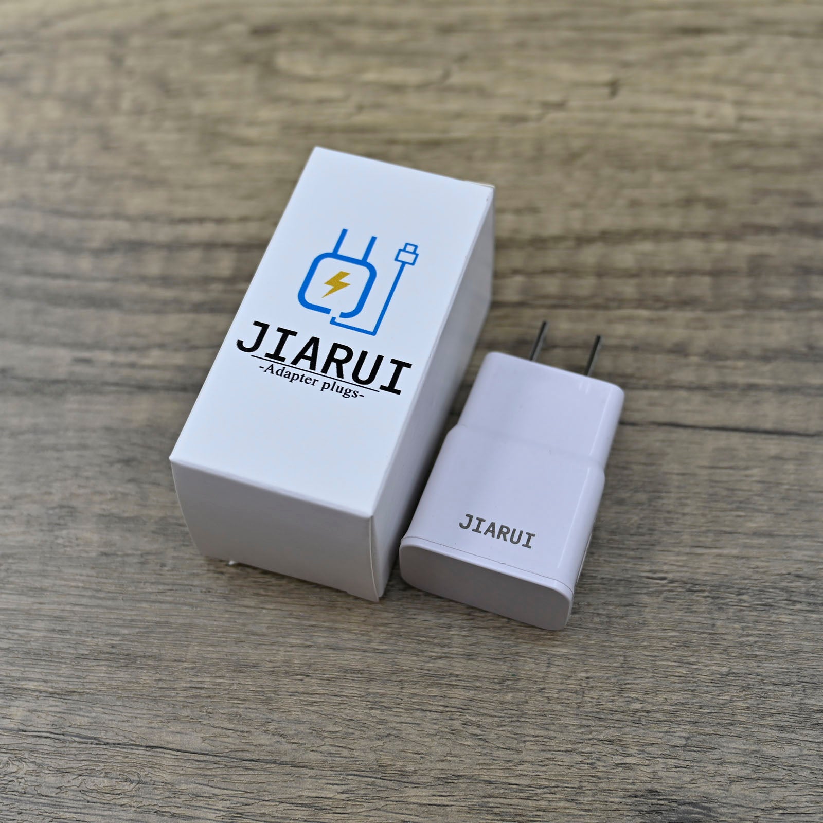 JIARUI  Over-charge Adapter Plugs in White