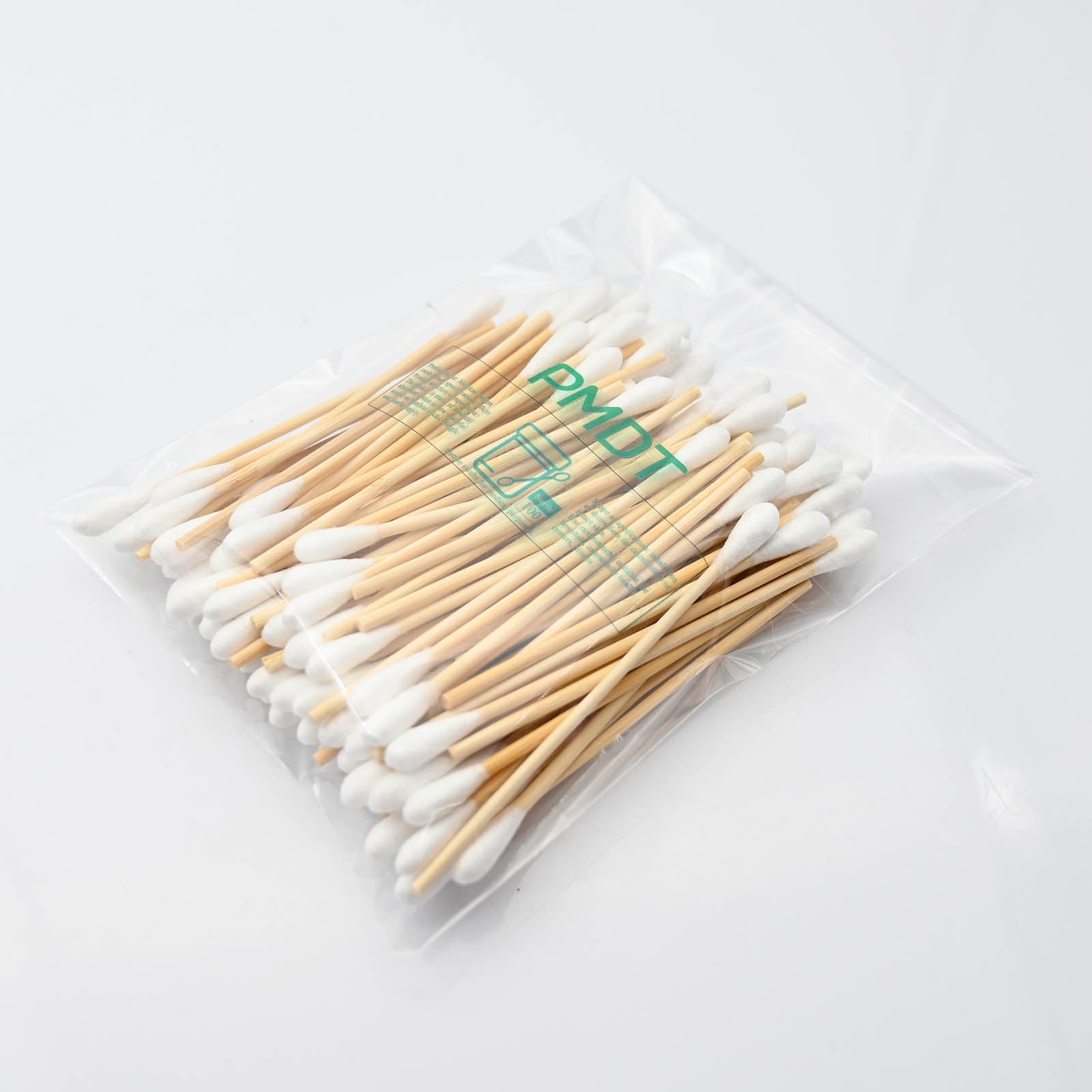 PMDT 100PCS Disposable Cotton Swabs for Medical Care