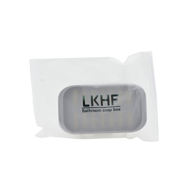 LKHF Draining Soap Dish, with Water Tray, Easy to Clean