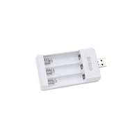 Britop 3 Slots USB Fast Charging AAA Battery Charger