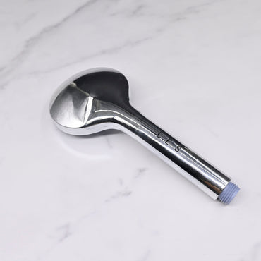 L E S Shower Head High Pressure Handheld in Silver