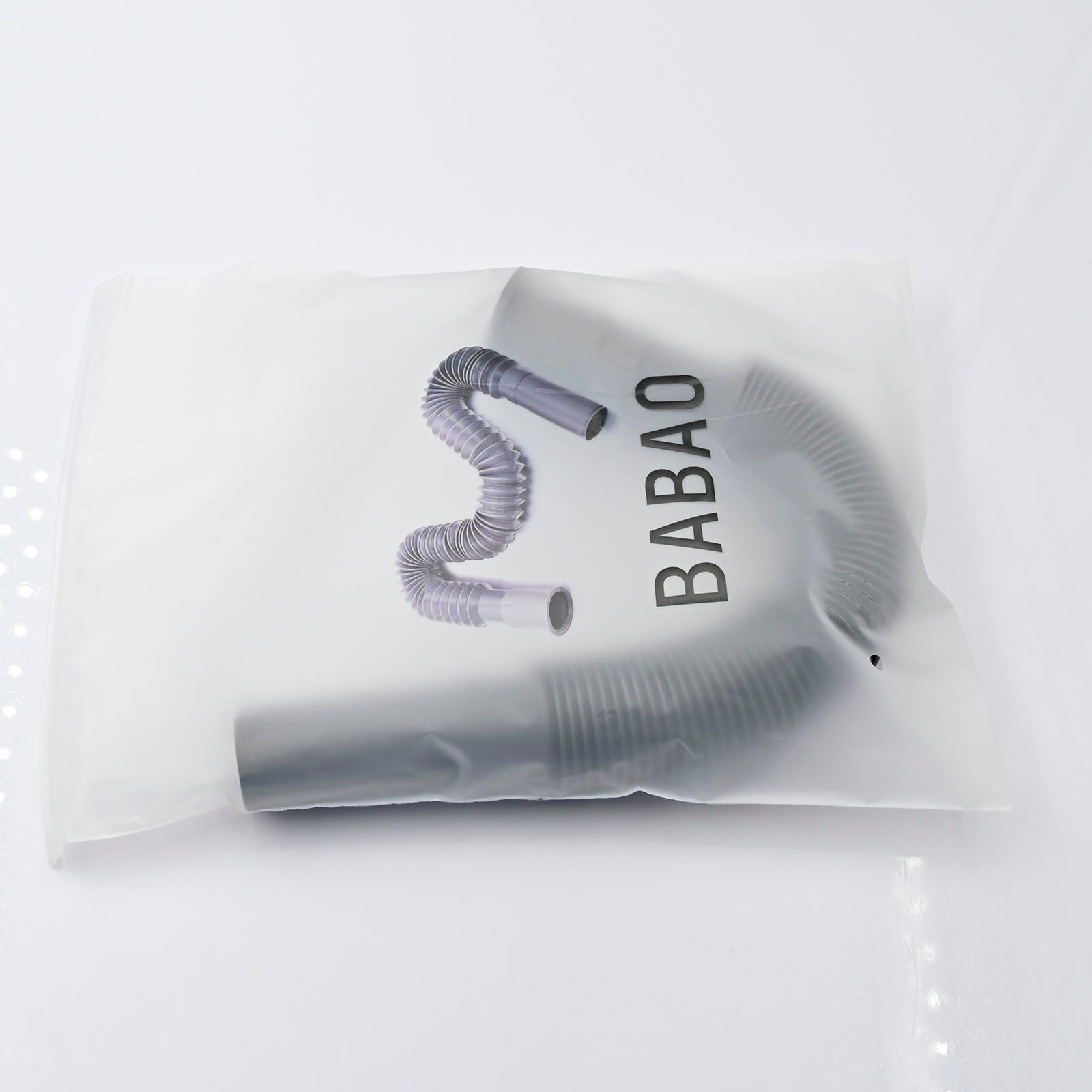 BABAO Black Flexible Plumbing Pipes Non-metallic Flexible Pipes
