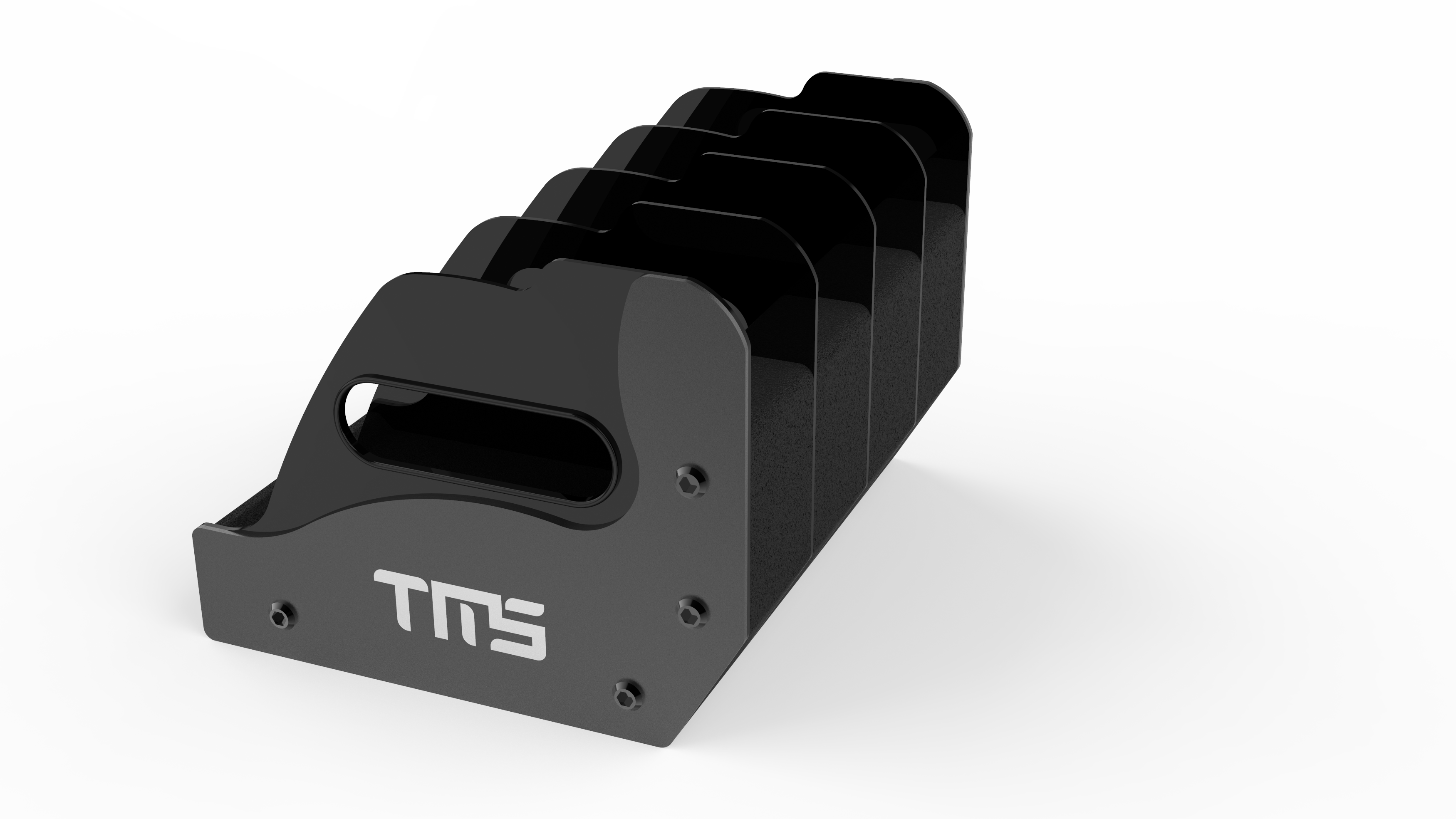 TMS Pistol Rack Soft Foam Pistol Holder for Gun Safe