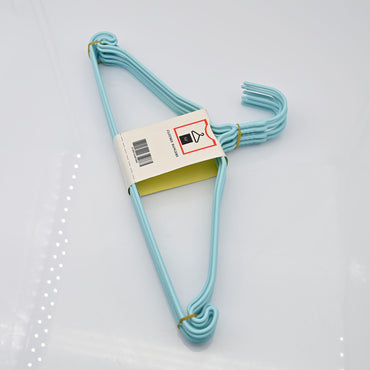 XERY Rustproof Hangers in Cyan for Drying Clothes