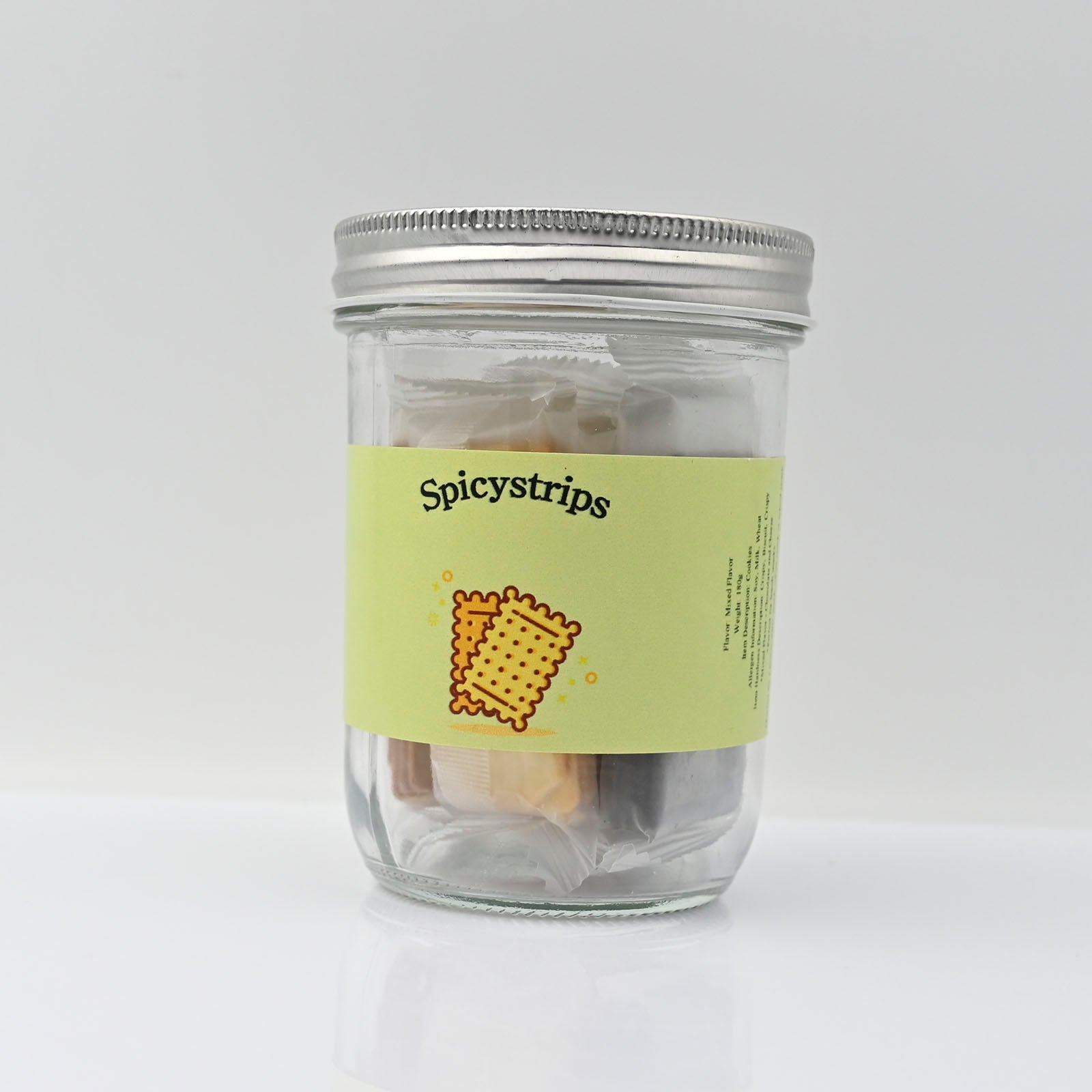 Spicystrips Chocolate Flavor & Cheese Flavor Cookies