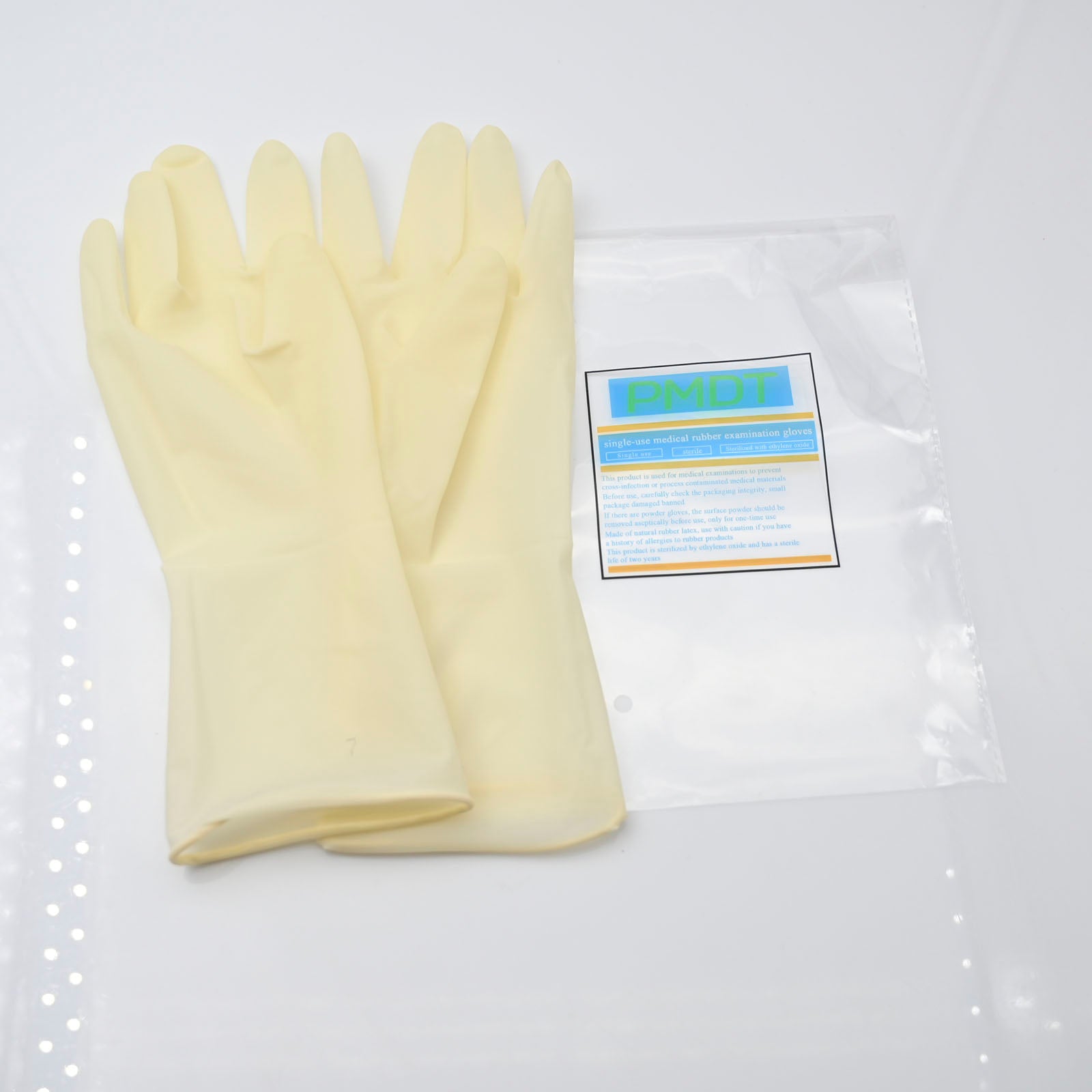 PMDT Light Yellow Nitrile Gloves for Medical Use