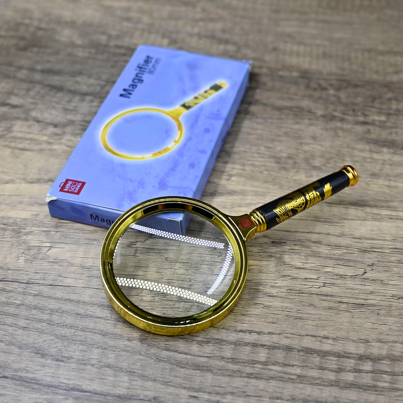 MINI SO 10X Magnifier Handheld Reading Magnifying Glass