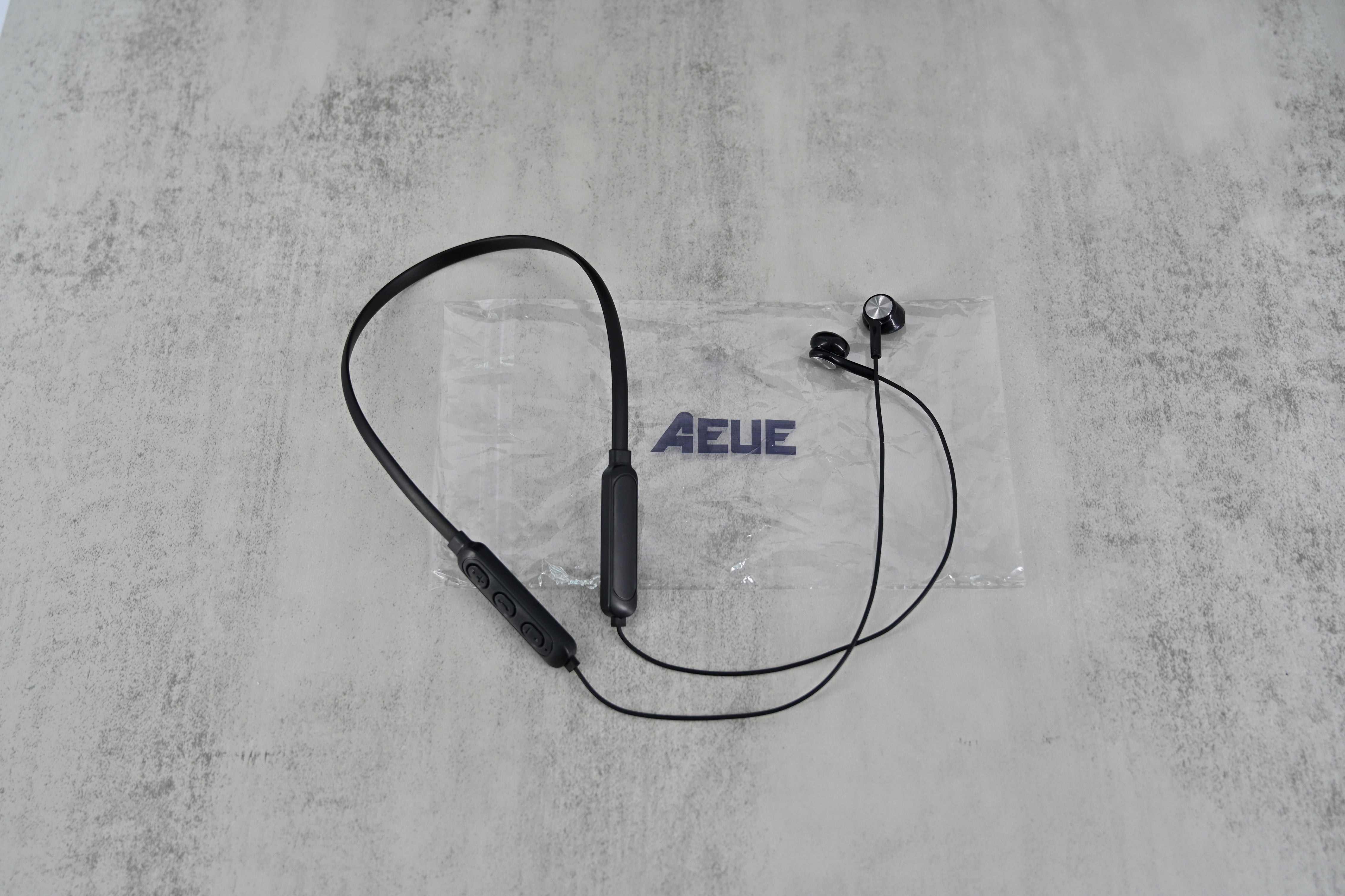 AEUE Headphones Bluetooth 5.0 Sport Headphones for Working/Travel/Gym